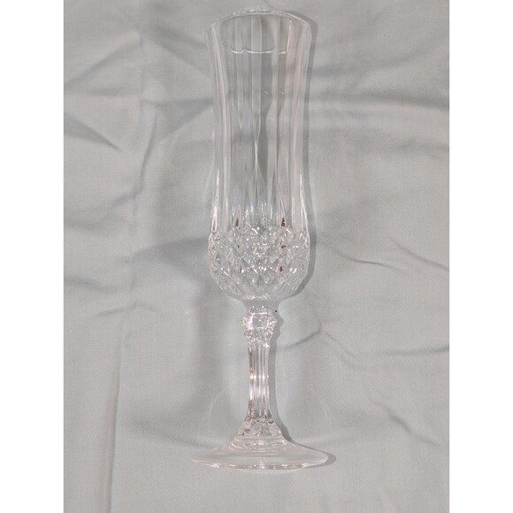 Royal Irish Other - Royal Irish Cross Cut Crystal Champagne Flute Glass Vintage 8 1/2". Lot Of 5